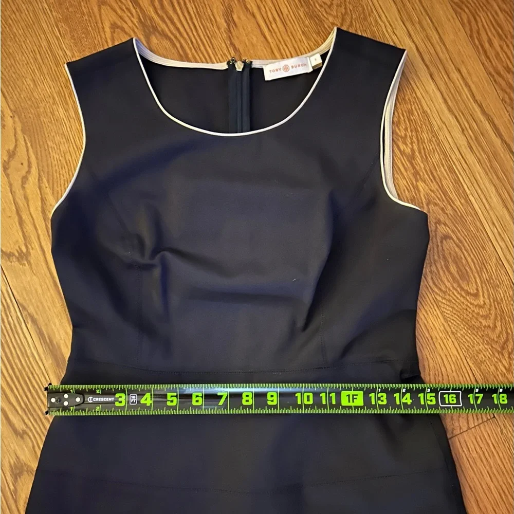 Tory Burch‎ Dress with Contrast Piping Work Board Room Preppy Academia